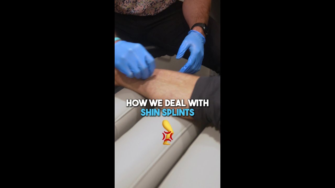 Shin Splint Recovery with Dry Needling  #shorts