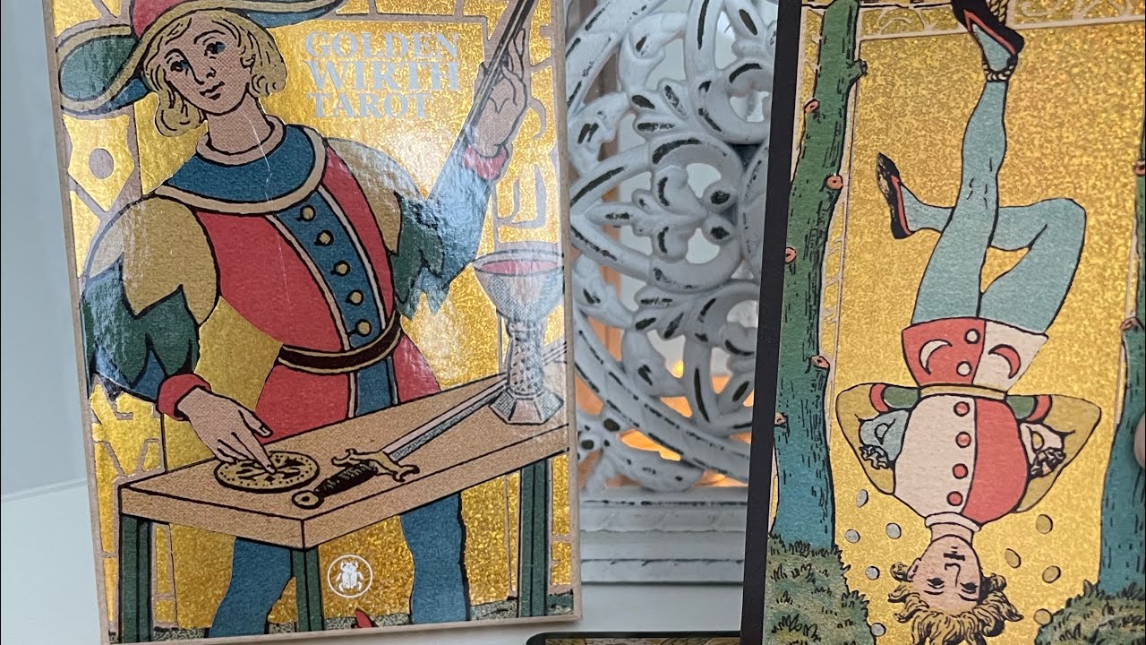 Распаковка, обзор - Таро Golden Wirth Tarot/ Золотое Таро Вирта   Lo Scarabeo