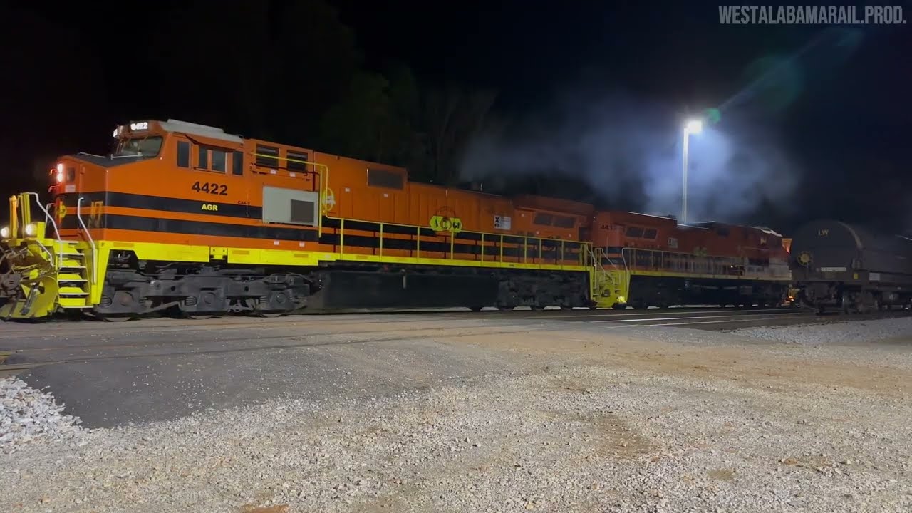 Railfanning west Alabama