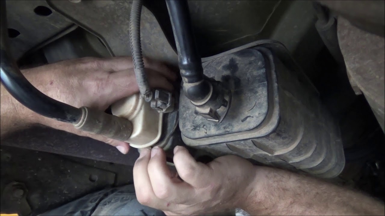 Замена адсорбера EVAP Jeep JK