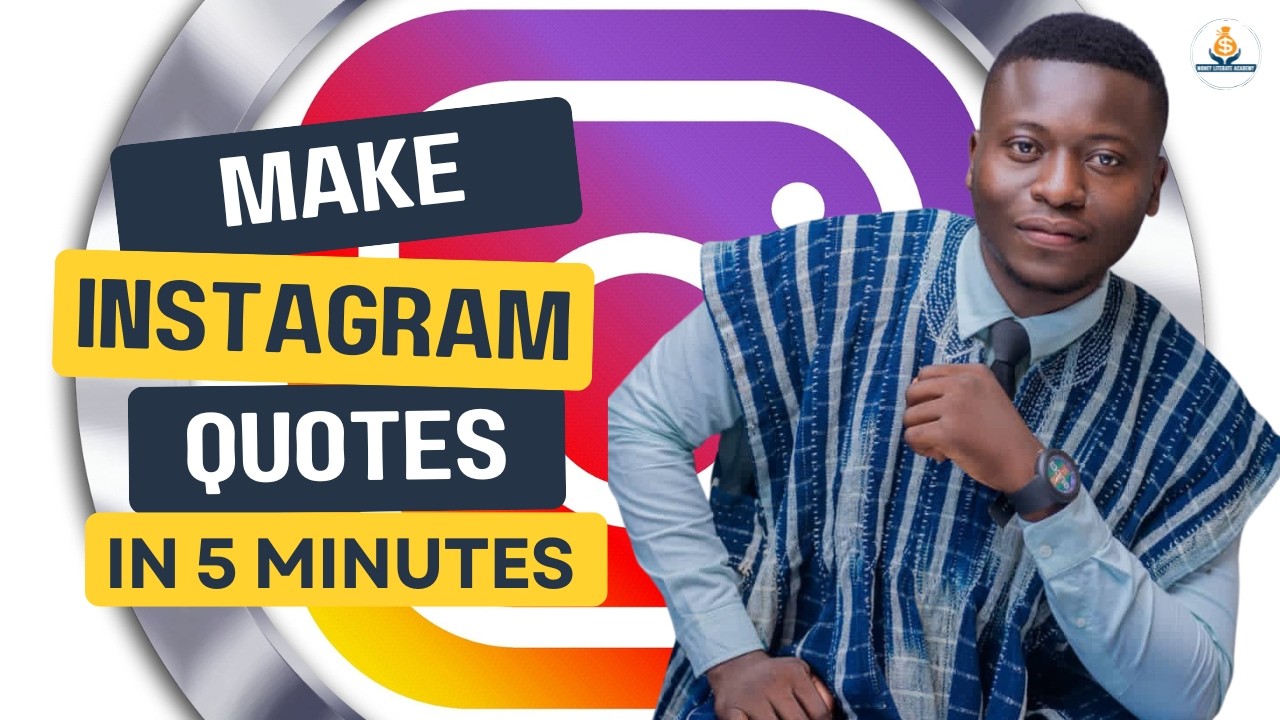 How to Create Instagram Quotes In 5 Minutes For Free | Canva Tutorial