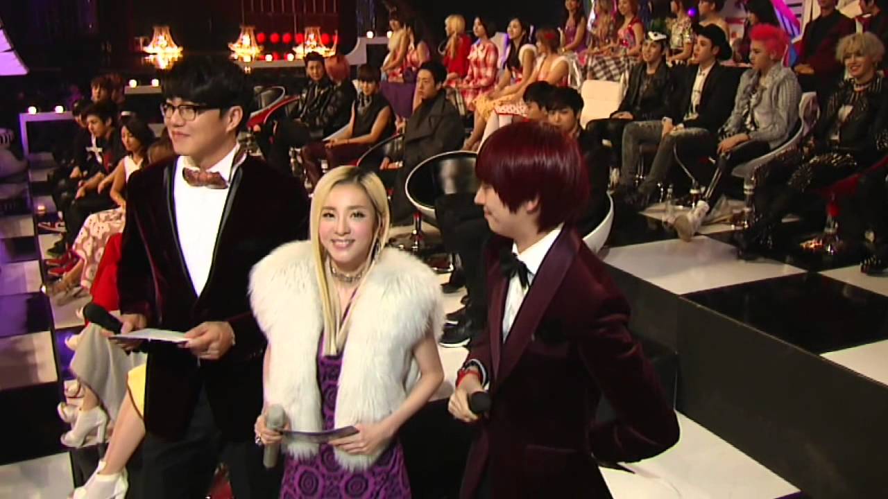 HeeDara - Heechul and Dara ( SBS Gayo Daejun 2013)