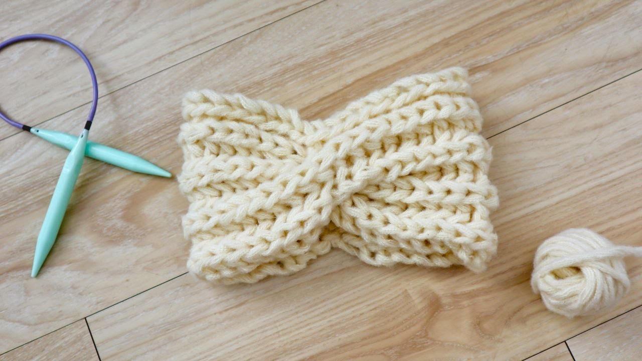 🧶 Brioche Twist Ear Warmer Tutorial | Perfect First Brioche Project! ✨