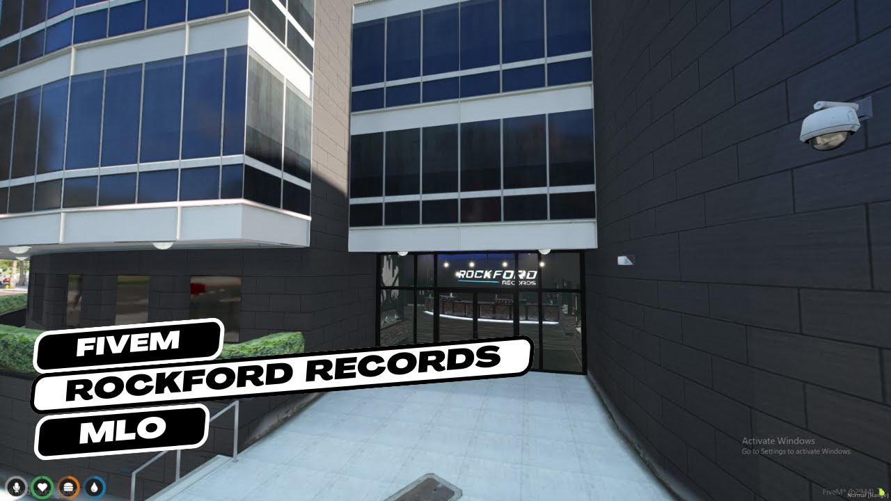 Rockford records fivem | Fivem Mods | Interior & map for Roleplay | FiveM mlo store
