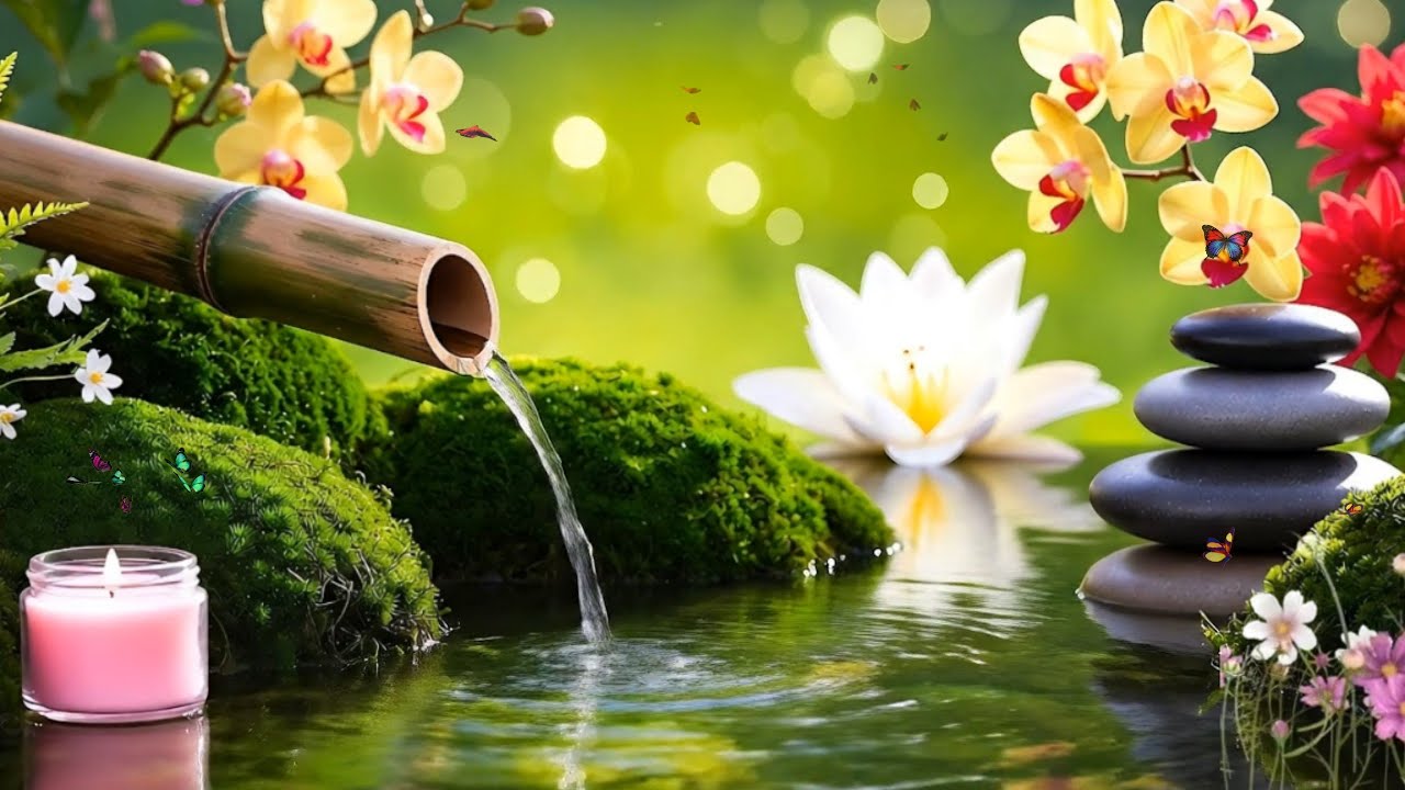 Relaxing Piano & Water Sounds for Deep Healing, Sleep & Stress Relief