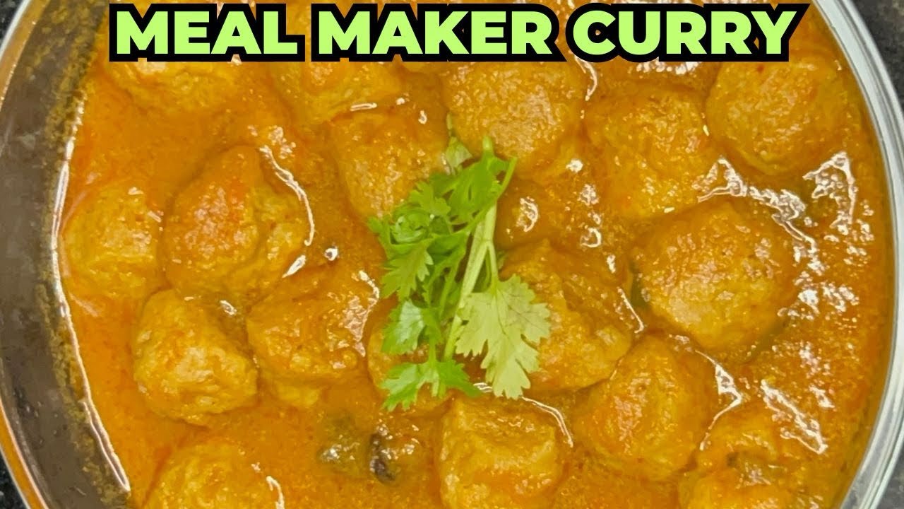Meal Maker Curry Recipe | Easy Soya Chunk Curry | Simple Home Cooking