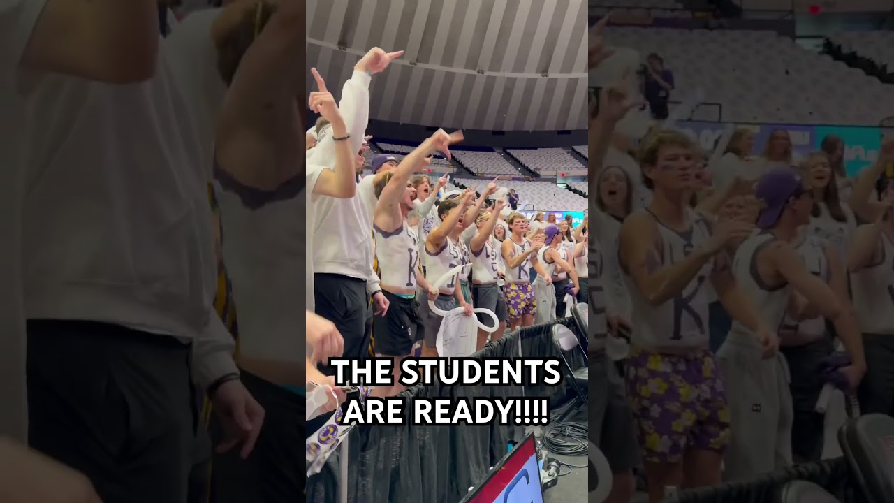The students are READY for #LSU and South Carolina🔥