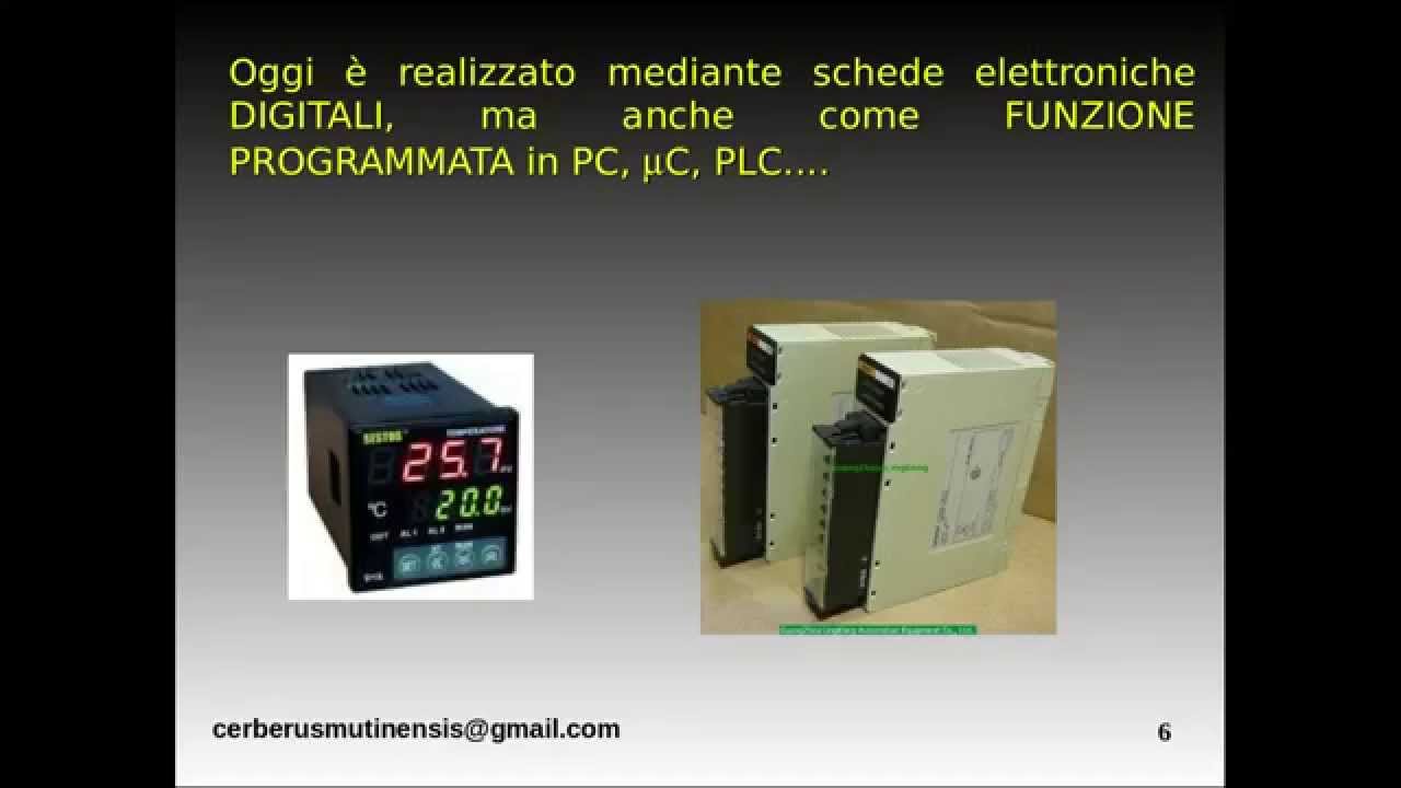 Corso sui regolatori PID: parte 1