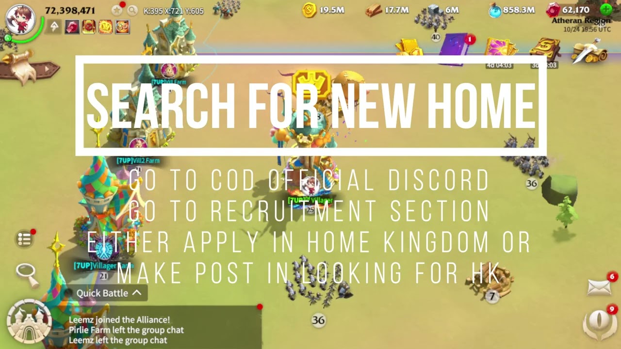 Ultimate Migration Guide for Beginners (5 STEP TO FIND A NEW HOME) | Call of Dragons