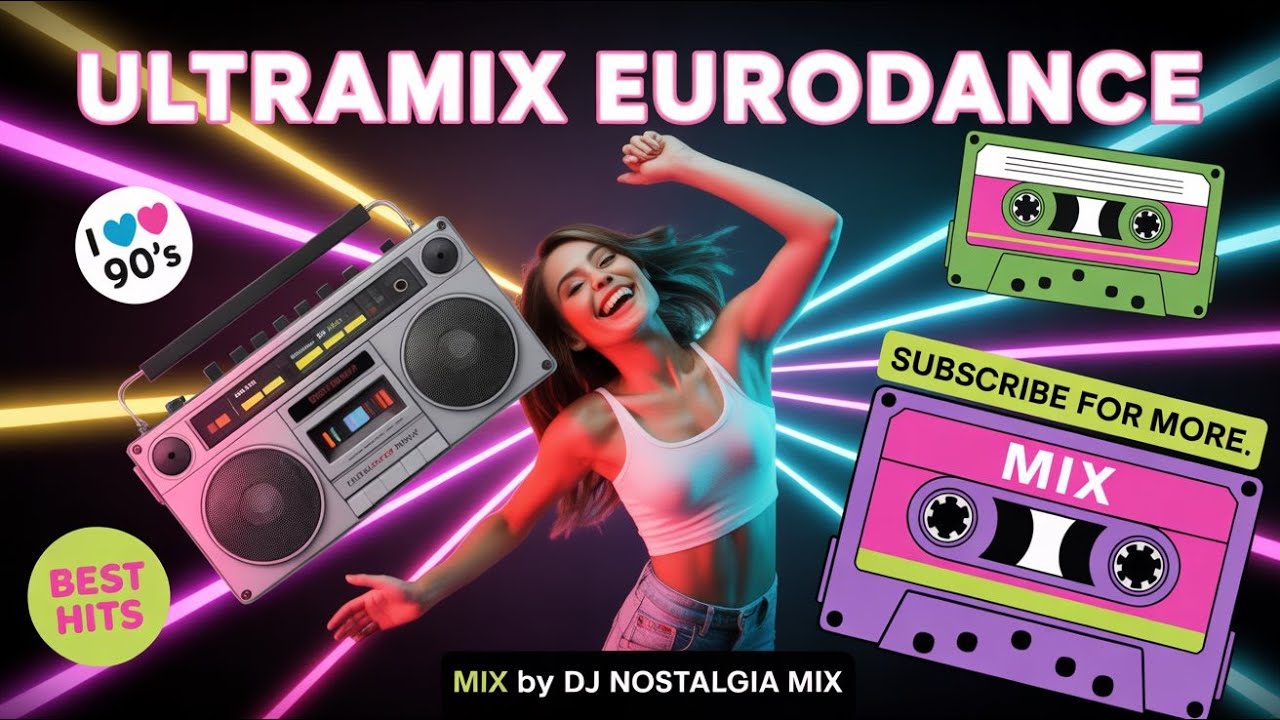 🚨 The ULTIMATE 90s Eurodance Mix | Turn Back Time & Dance Nonstop!