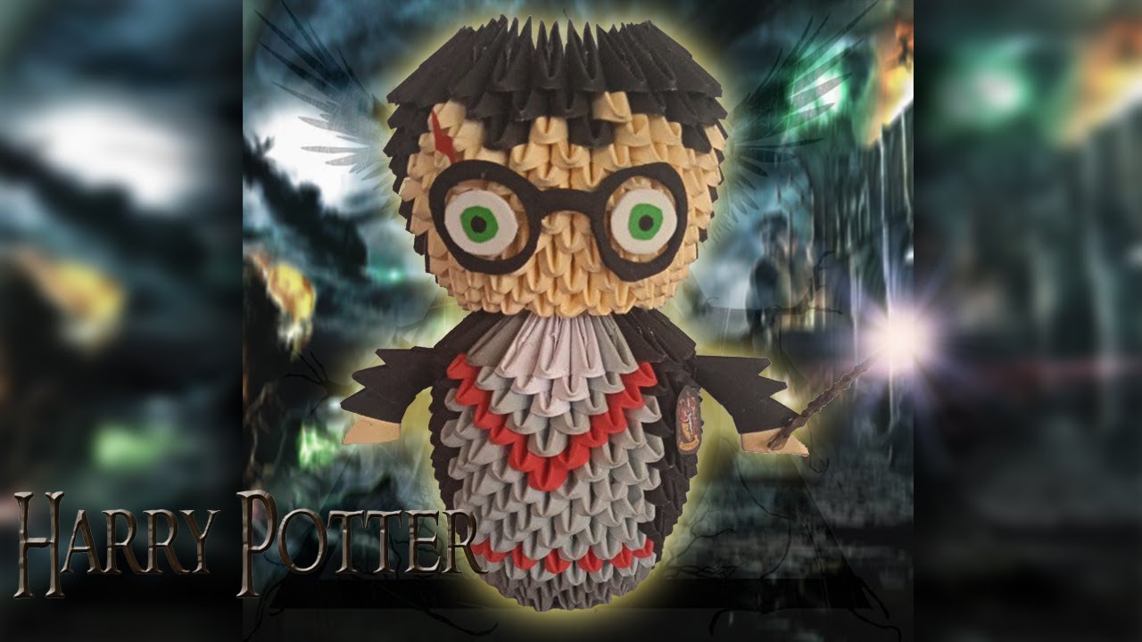 Harry Potter de Origami 3d - Colecci&oacute;n Harry Potter/Origamileo