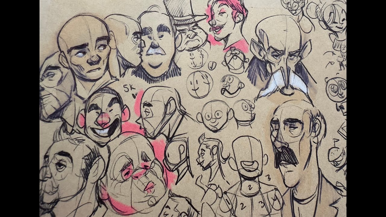 How to draw Heads   Tips from a pro cartoonist