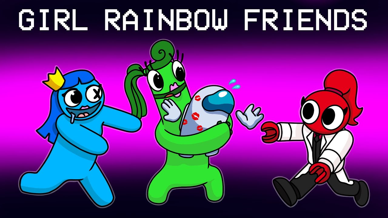 THE RAINBOW FRIENDS ARE GIRLS in Among Us...
