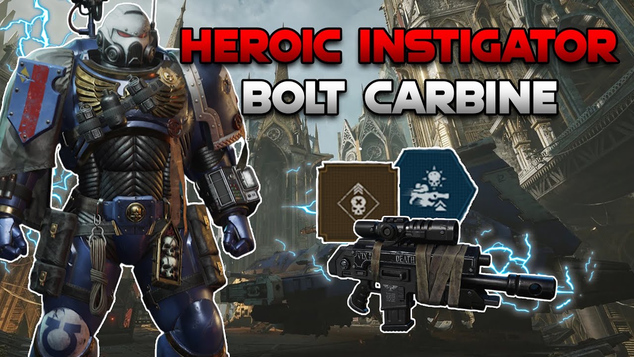 HEROIC Instigator Bolt Carbine DEVASTATES Enemies With BUFFED Diving Kick Damage - Space Marine 2