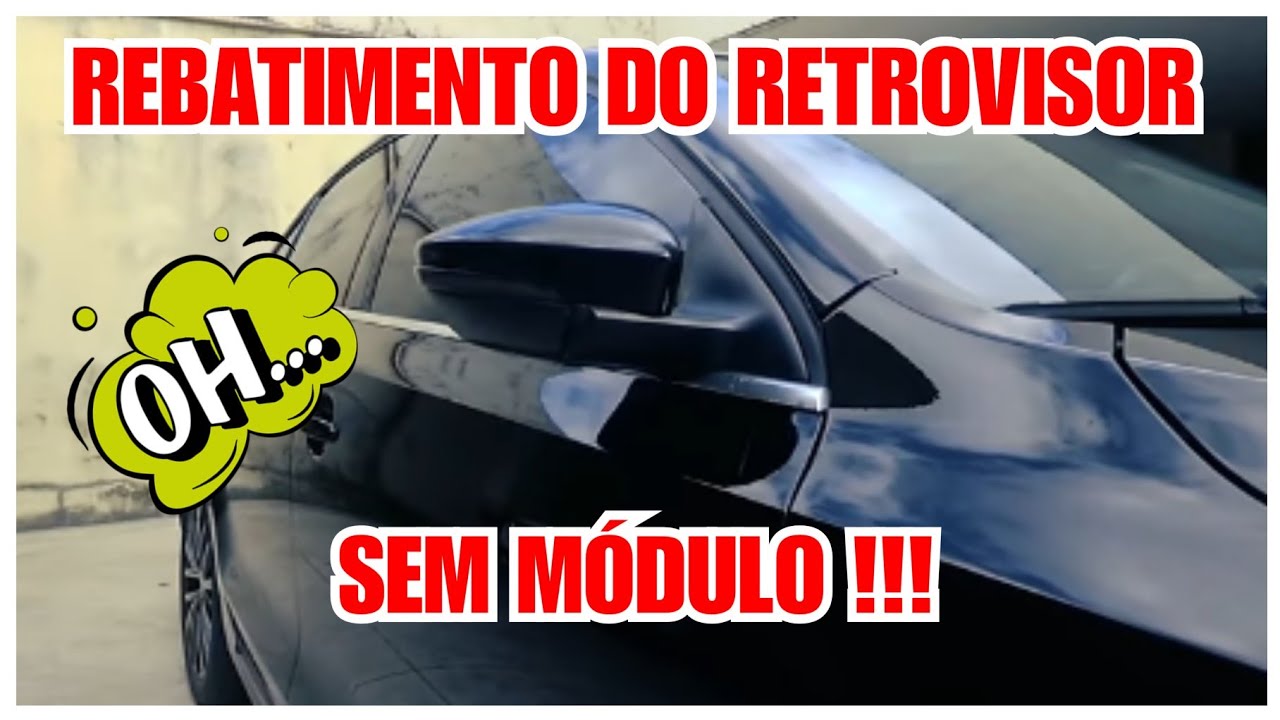 REBATIMENTO DO RETROVISOR PELO CONTROLE REMOTO DO CARRO - APRENDA
