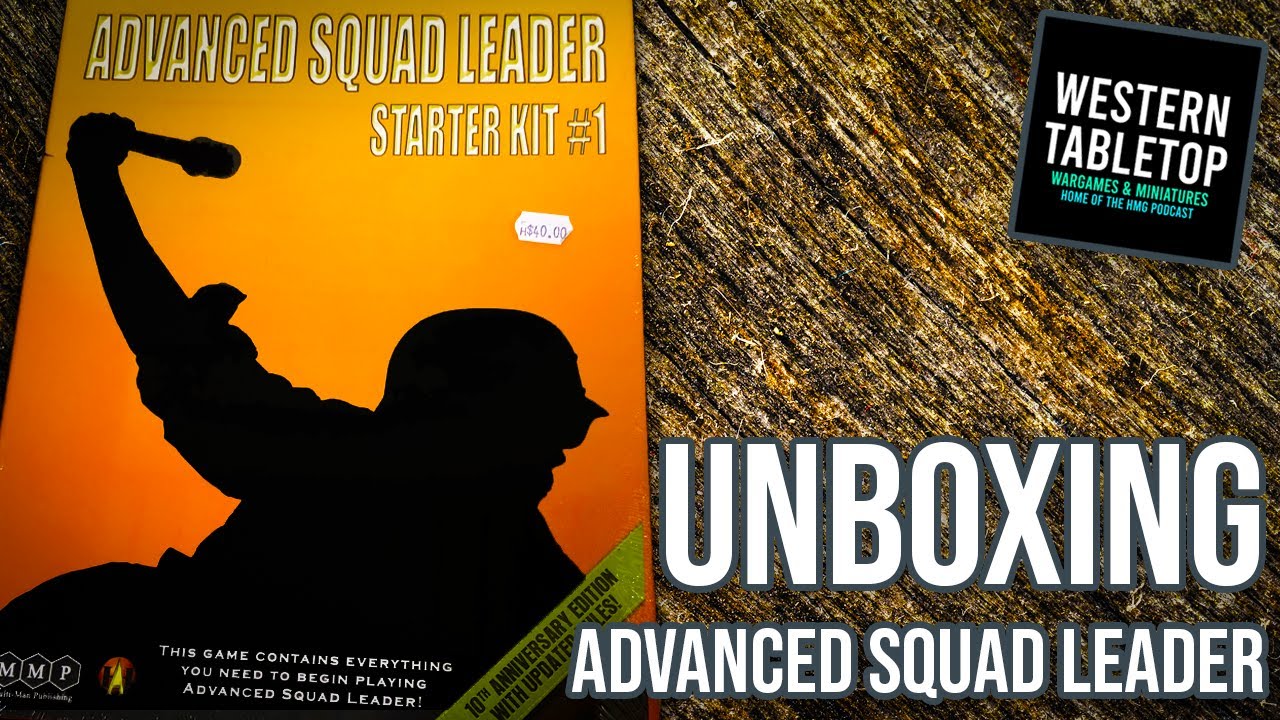 Quick look at Advanced Squad Leader Starter Kit #1