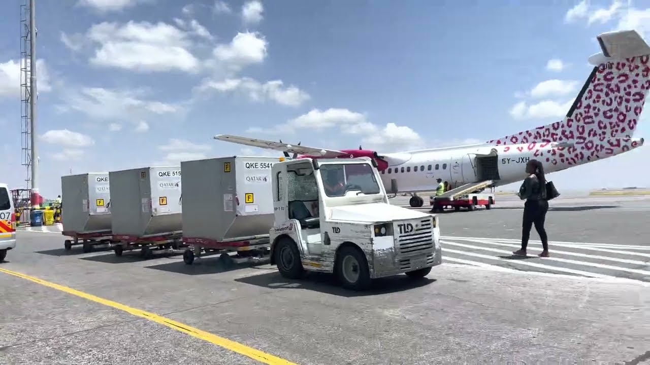 FLYING FROM NAIROBI TO KISUMU | JAMBOJET KENYA | SHORTEST FLIGHT EVER!!!
