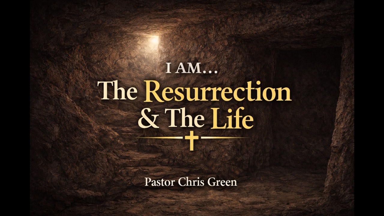 “I AM....The Resurrection & The Life” - John 11:11-27 (Pastor Chris Green)