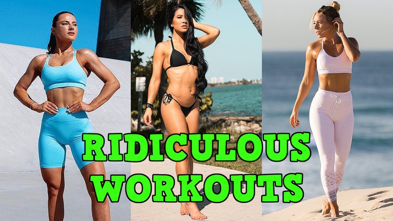 Reviewing Ridiculous Influencer Workouts (Krissy Cela, Stephanie Buttermore, Sarah's Day & MORE)!
