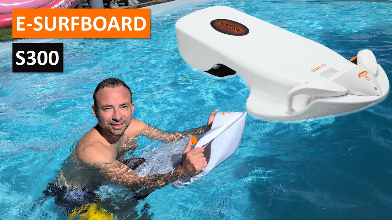 Tesway s300 - Je teste un e-surfboard en piscine, lac et mer