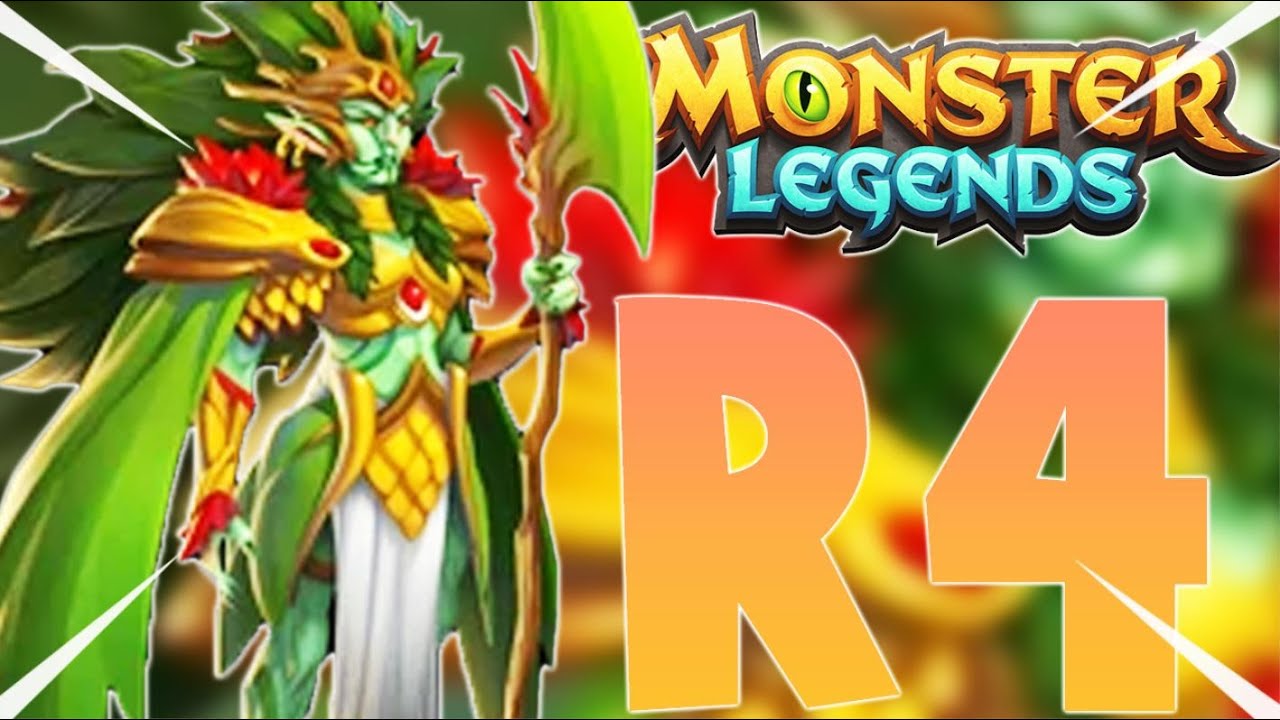 Monster Legends: QUEEN ZAHRA RANK 4 - NATURE AND LIGHT ATTACKER WITH REVERSE HEALING ABILITIES!