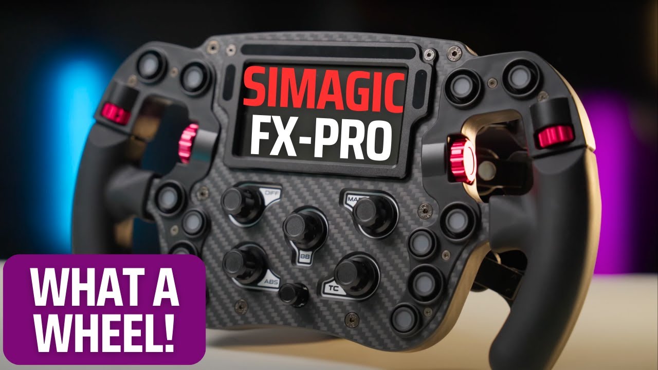 One of the greatest formula wheels on market! Simagic FX-Pro