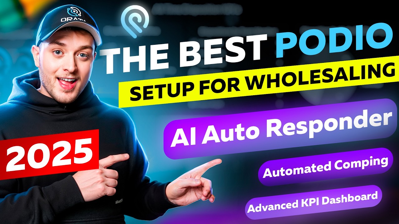The BEST Podio Setup for Wholesaling Real Estate In 2025!
