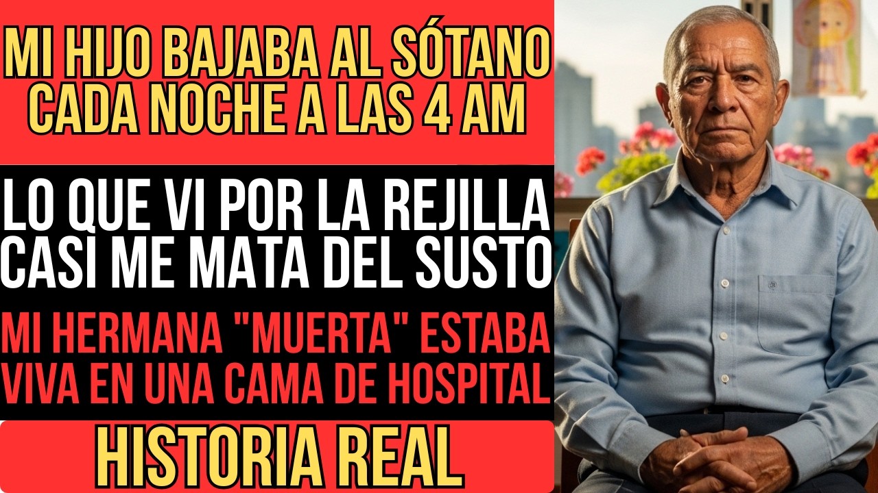 MI HIJO OCULTABA ALGO TERRIBLE EN SU SÓTANO - CUANDO LO DESCUBRÍ, TOMÉ A MIS NIETOS Y ESCAPÉ...