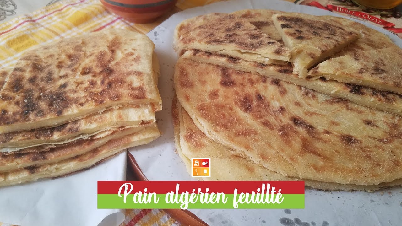 Pain algérien feuilleté - المورقة, اشكون ما ايحبش يتعلم ايديرها ؟ اتفضلوا عندي اكتشفوه