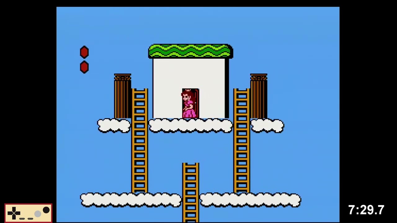 Super Mario Bros. 2 Any% (Princess Only) Speedrun - 9:34