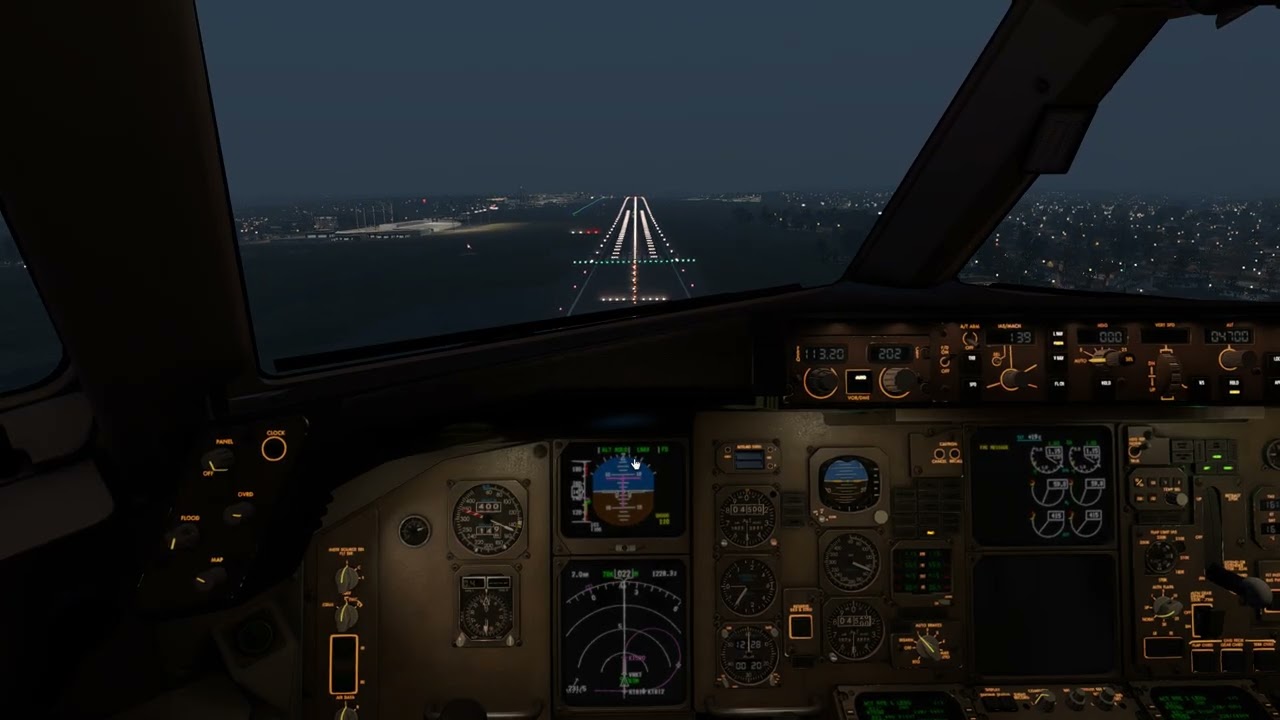 Incredible Night Landing Boeing 767, Xplane 12