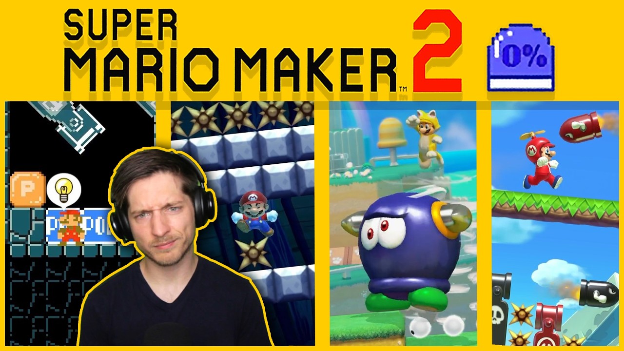 These Uncleared Levels Will Break Your Minds! (and controllers!) | Super Mario Maker 2