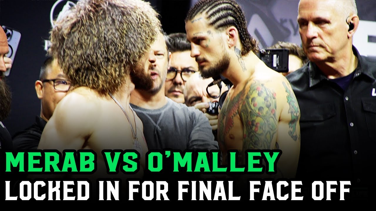 Merab Dvalishvili vs. Sean O'Malley Final Face Off