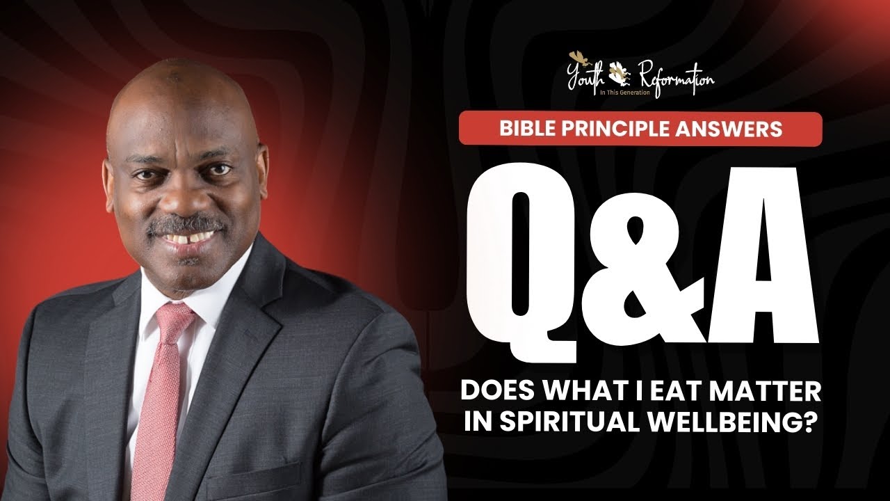 Diet and Spirituality | Pastor Randy Skeete