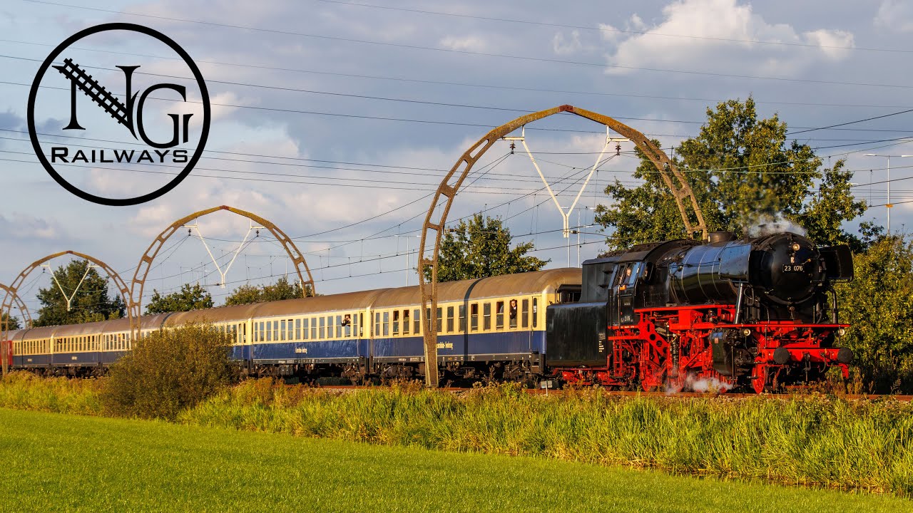 14 september 2024 Westfalendampf naar Amsterdam met de VSM 23 076