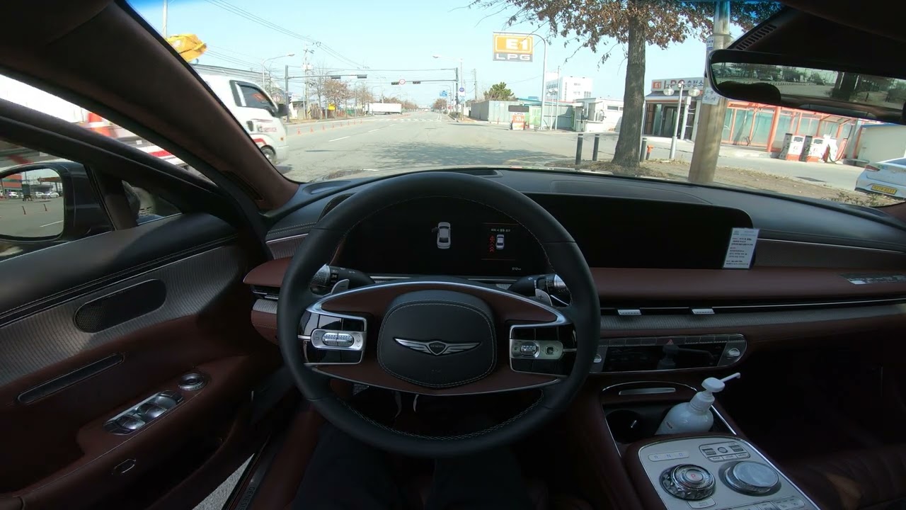 제네시스 G90 (RS4) 3.5T AWD 4인승 1인칭 주행 (2023 Genesis G90 3.5T AWD POV Test Drive)