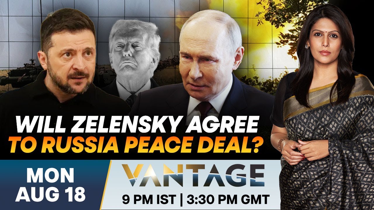 LIVE: Trump Tells Zelensky to Never Join NATO Ahead of White House Talks | Vantage with Palki Sharma
