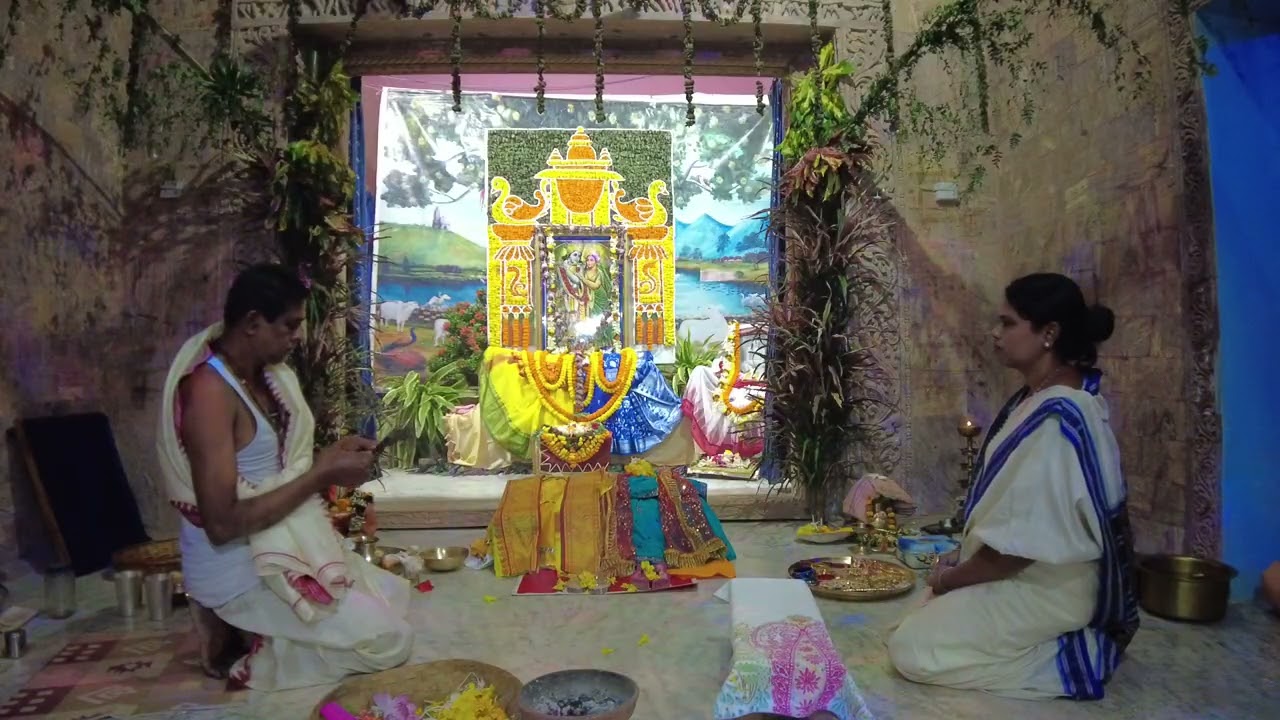 ଷୋଡଶ ଉପଚାର ପୂଜା କାର୍ତ୍ତିକ ପୂର୍ଣ୍ଣିମା ରାସ ଉତ୍ସବ ଶାନ୍ତି ଆଶ୍ରମ ଓଁ ଜୟ ଗୁରୁ 