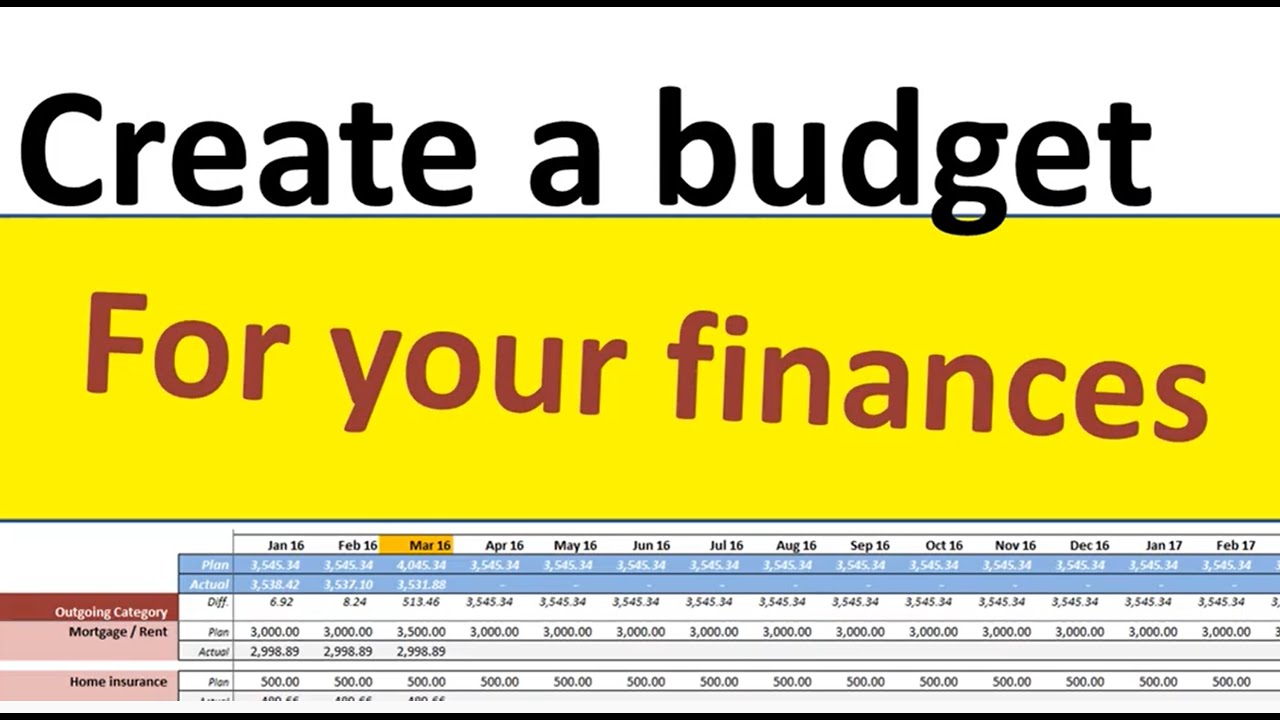 Free Budget Tool for your Personal Finances
