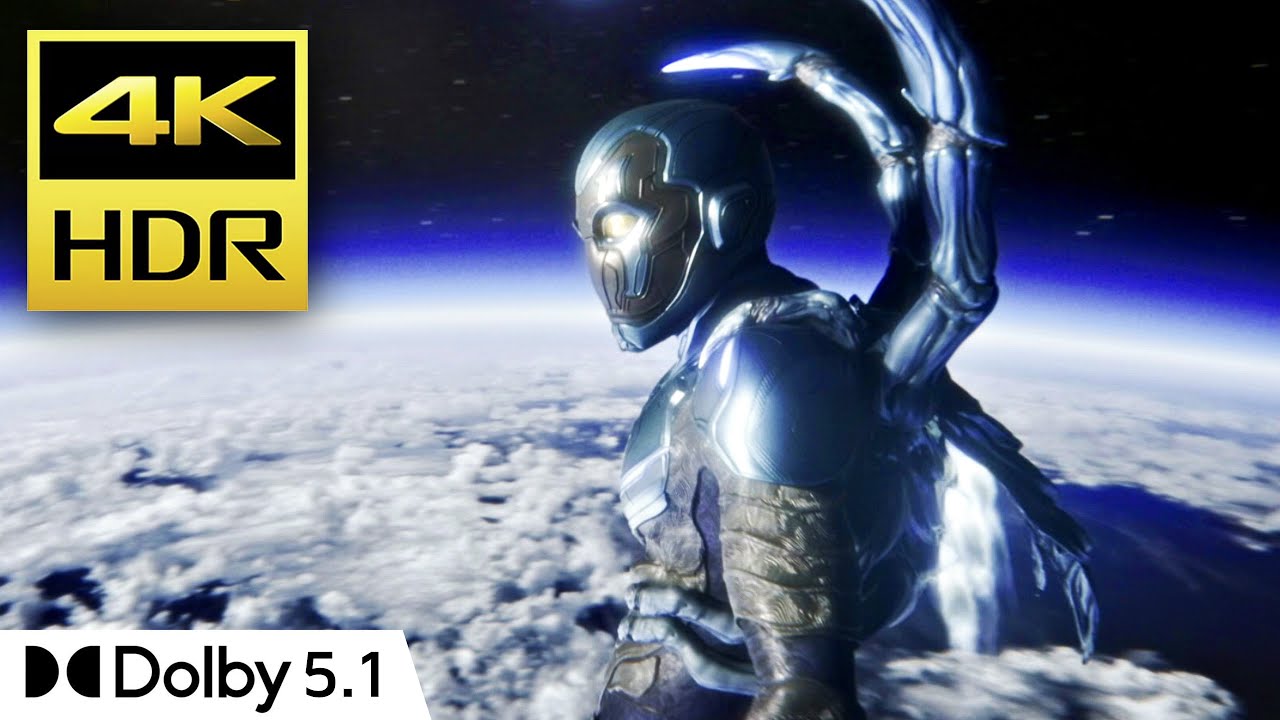 Blue Beetle (2023) - Becoming Blue Beetle Scene [4K HDR - Dolby 5.1]