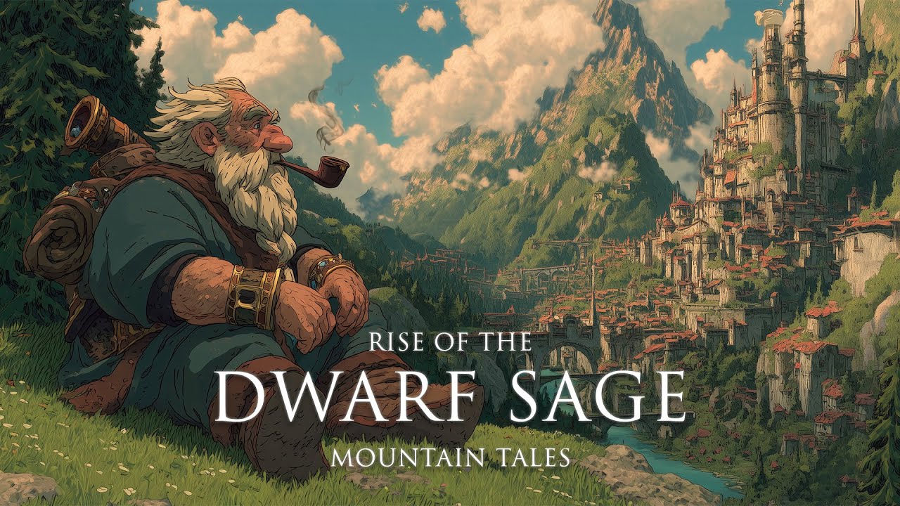 Rise of the Dwarf Sage | Fantasy Medieval Music for Rest & Deep Focus