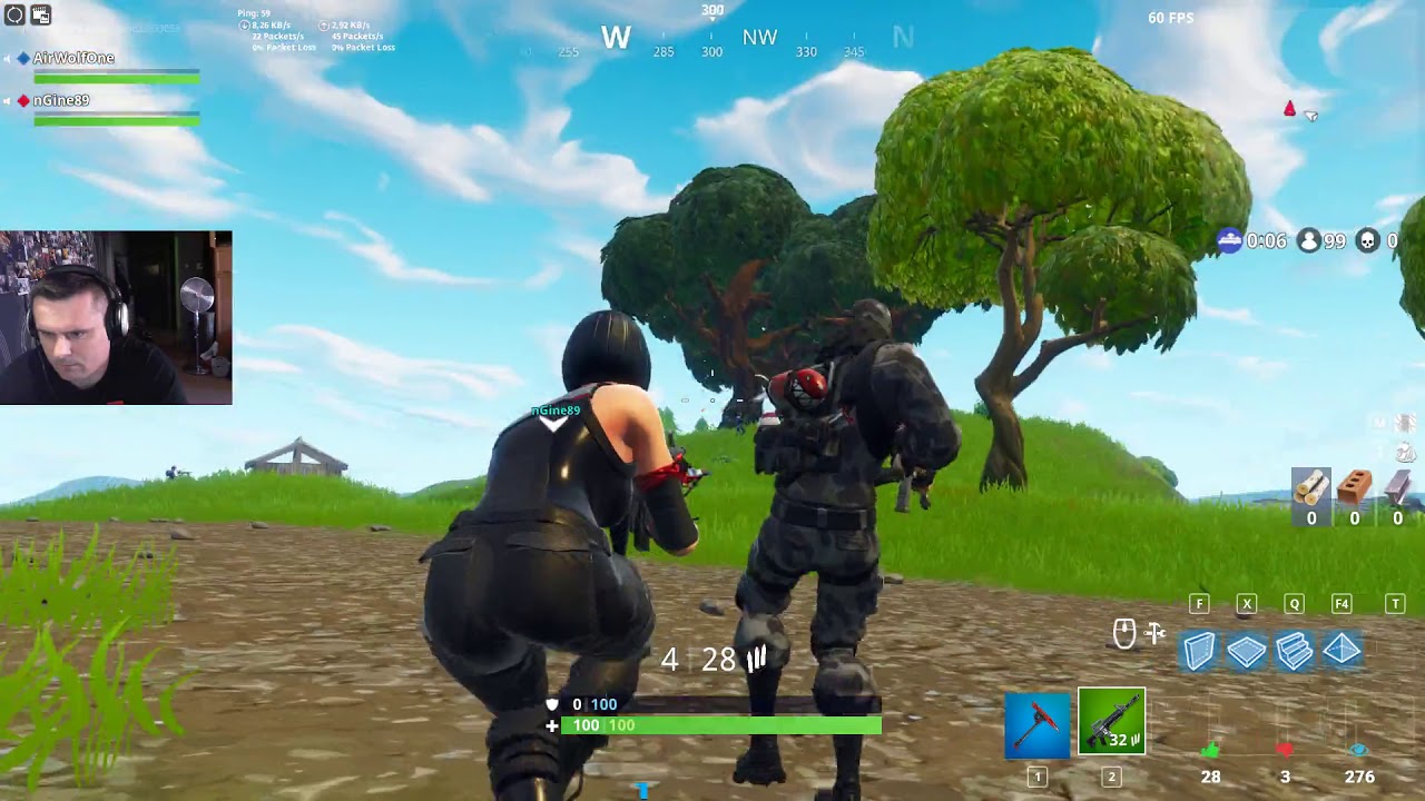 FORTNITE - omijam WoTB szerokim łukiem :D - cel w fortnite być w pierwszej dyszce