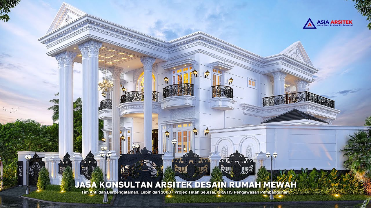 Jasa Konsultan Arsitek Desain Rumah Mewah