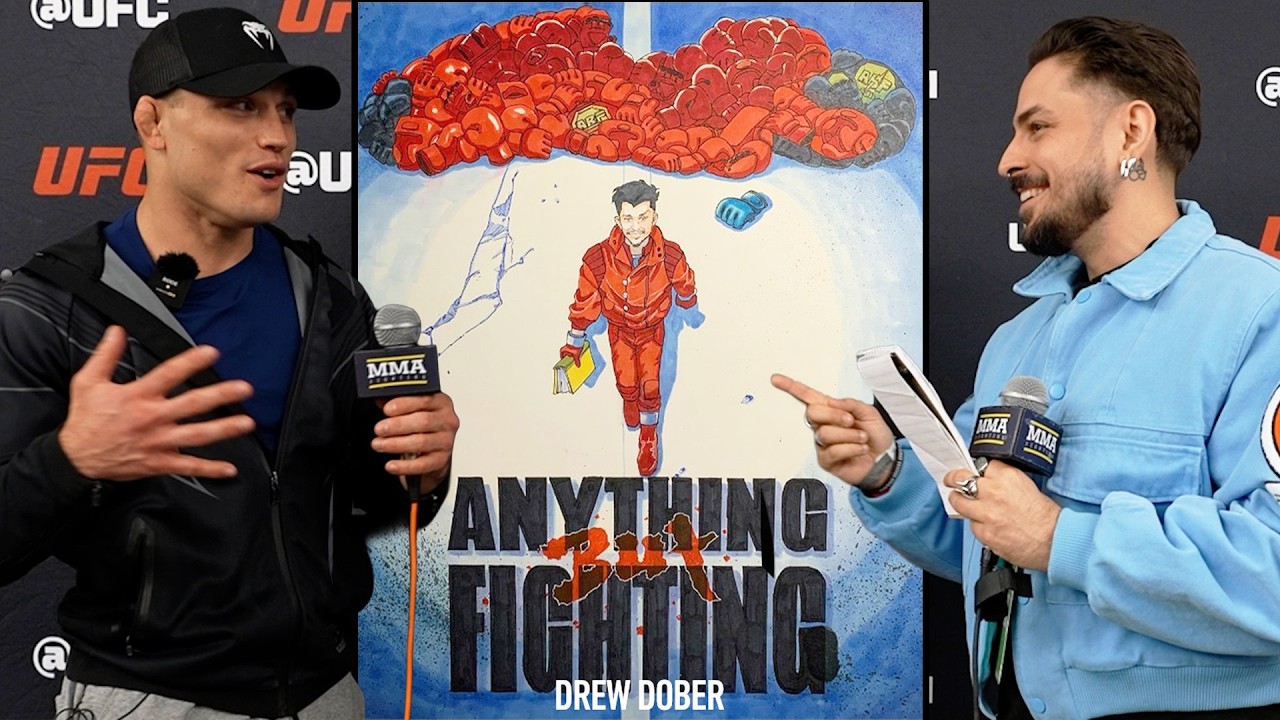 Drew Dober LOVES Mass Effect And Skyrim | Anything But Fighting | MMA Fighting