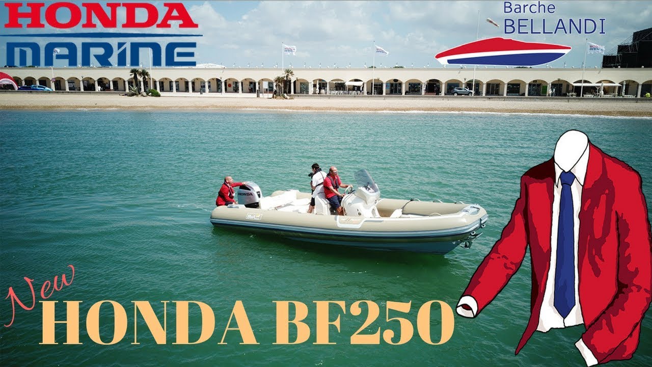 Nuovo Honda BF250 my 2019 su gommone BWA 7.2 - Honda Convention 2018