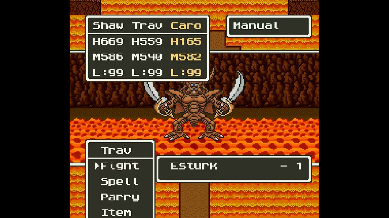 Dragon Quest V (SNES) - Estark's Labyrinth - Estark