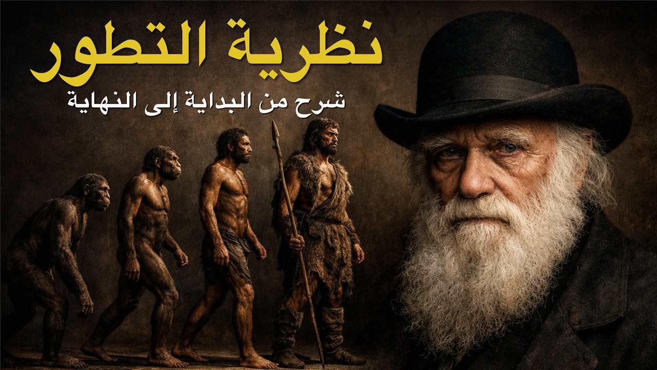 شرح نظرية التطور من البداية إلى النهاية | تشارلز داروين