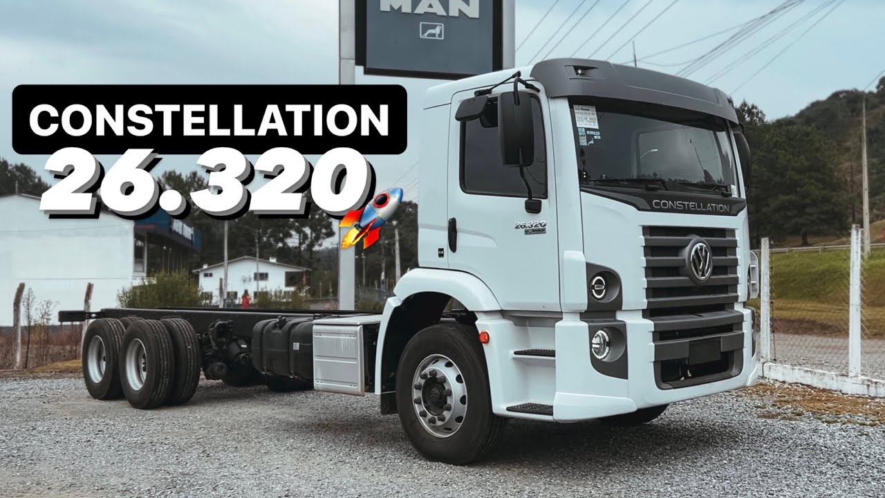 Avaliação | Novo Constellation 26.320 2023! | Curiosidade Automotiva.