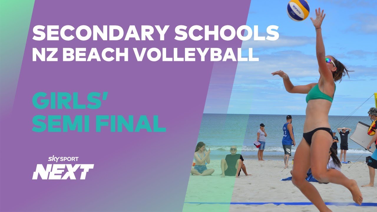 Burnside High v Westlake | Girl's Semi Final | NZ Secondary School | Mt Maunganui | Beach Volleyball
