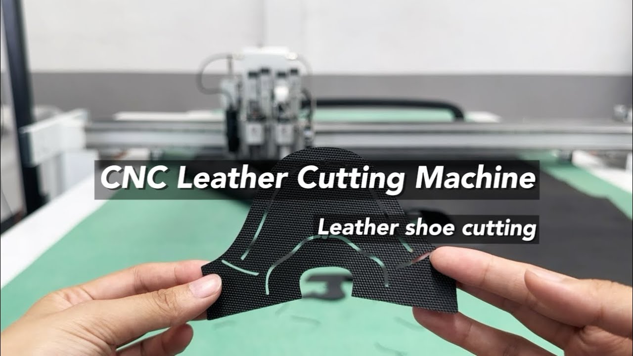 CNC Leather Cutting Machine Leather Shoe Upper Cutting